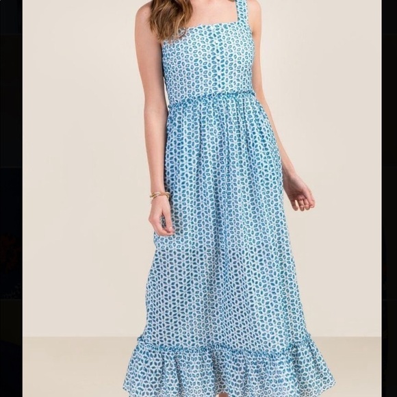 Francesca’s Darla Eyelet Max Dress - Picture 1 of 11